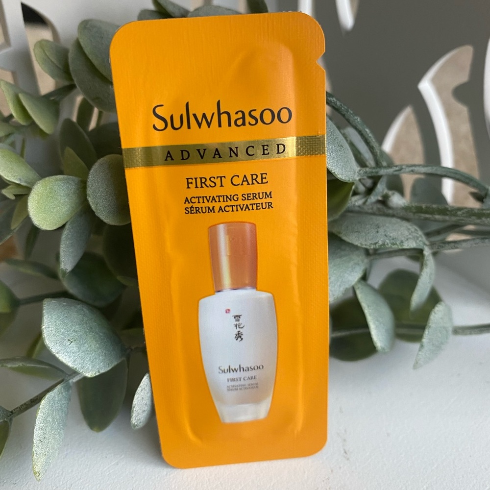 Sulwhasoo advanced first care activating serum SAMPLE